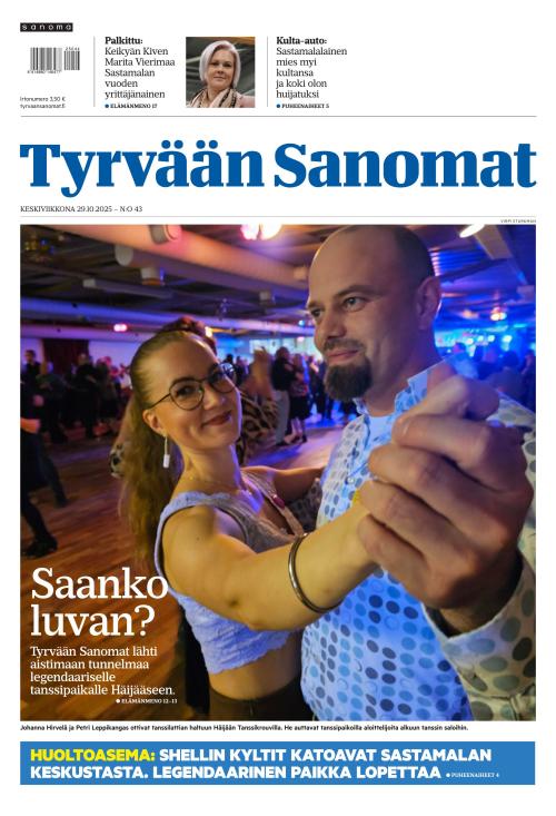 Tyrvään Sanomat 29.10.2025