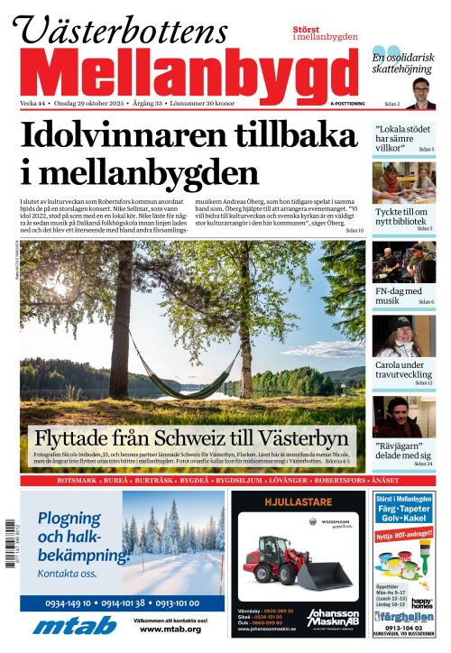 Västerbottens Mellanbygd (SE) 29.10.2025