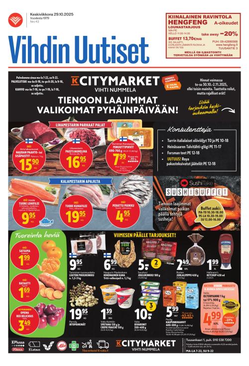 Vihdin uutiset 29.10.2025