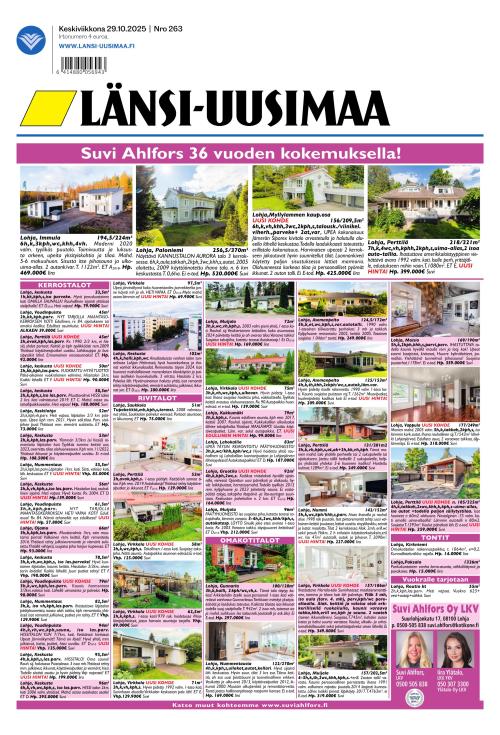 Länsi-Uusimaa 29.10.2025