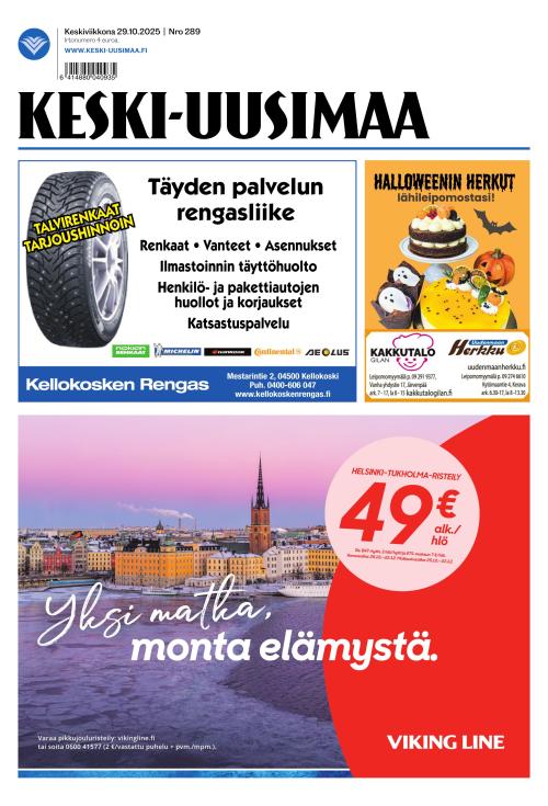 Keski-Uusimaa 29.10.2025