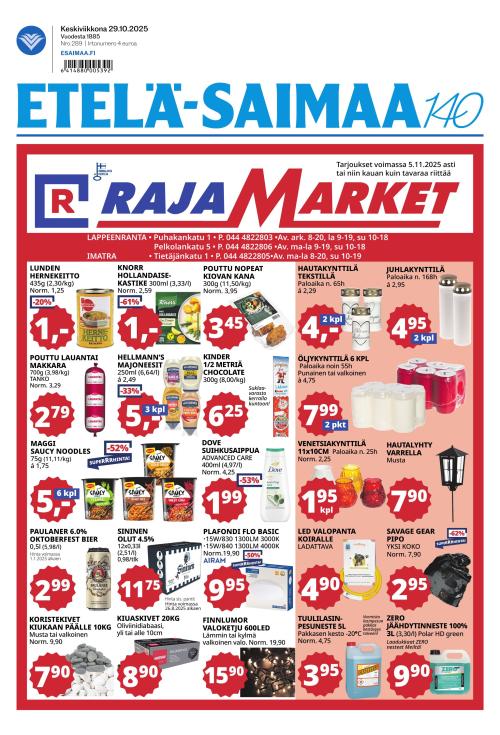 Etelä-Saimaa 29.10.2025