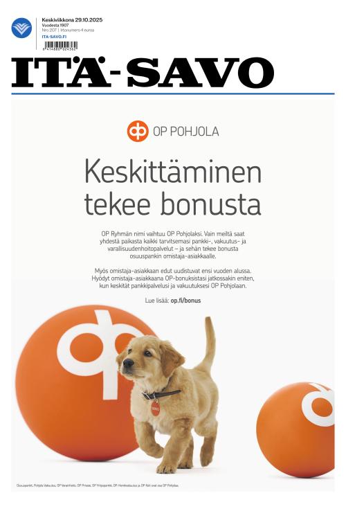 Itä-Savo 29.10.2025