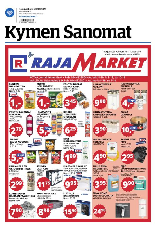 Kymen Sanomat 29.10.2025