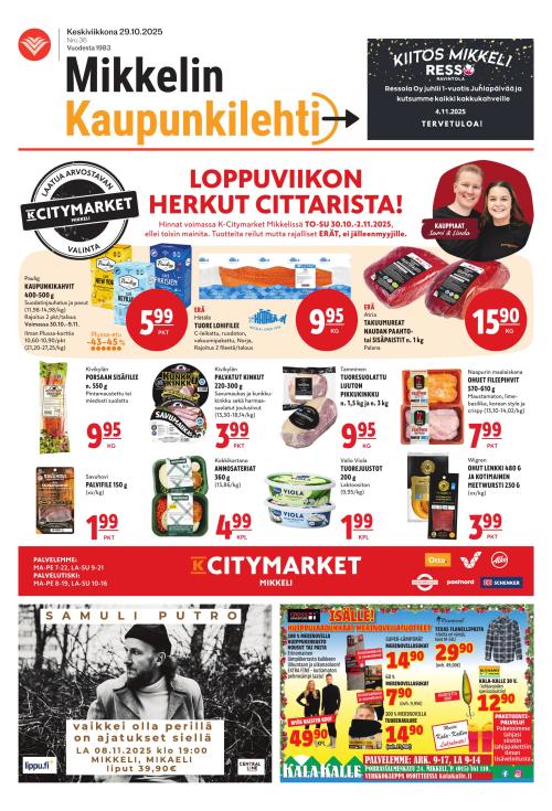 Mikkelin kaupunkilehti 29.10.2025