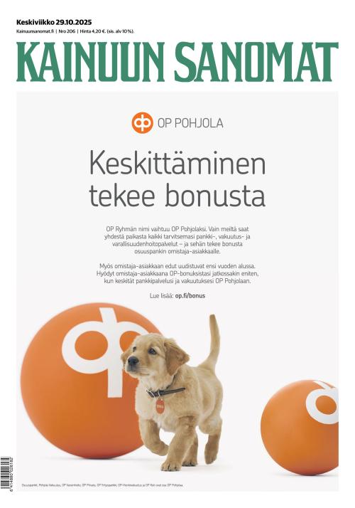 Kainuun Sanomat 29.10.2025