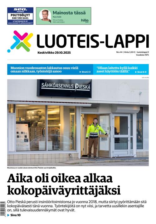 Luoteis-Lappi 29.10.2025