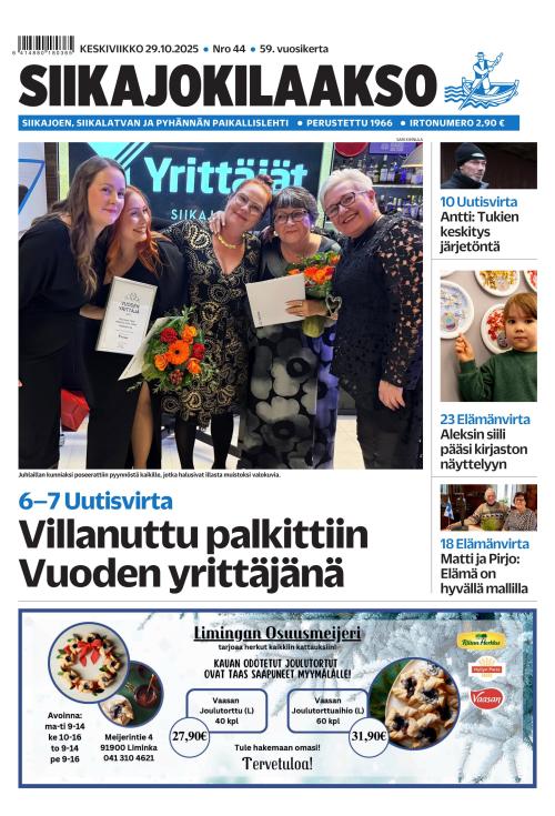 Siikajokilaakso 29.10.2025