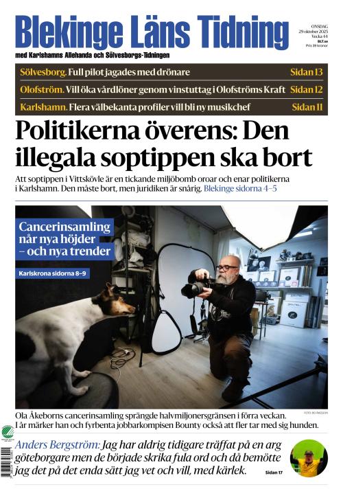 Blekinge Läns Tidning 29.10.2025