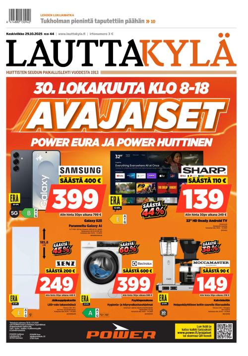 Lauttakylä-lehti 29.10.2025