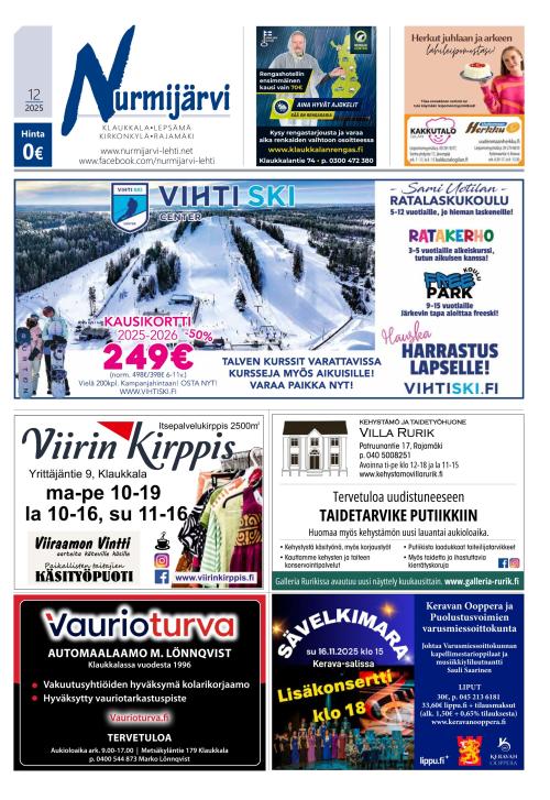 Nurmijärvi-lehti 30.10.2025