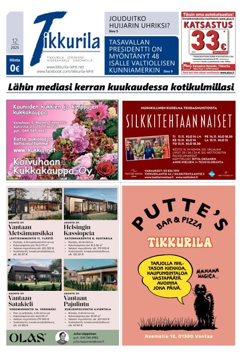 Tikkurila-lehti 30.10.2025