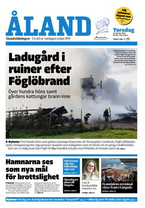 Ålandstidningen 30.10.2025