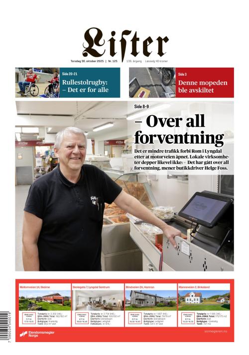 Lister (NO) 30.10.2025