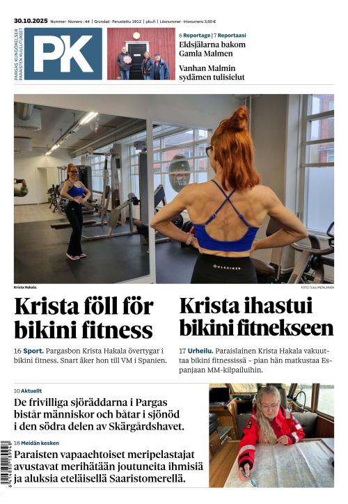 Paraisten kuulutukset 30.10.2025