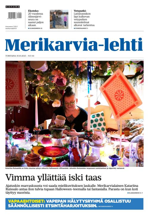 Merikarvia-lehti 30.10.2025