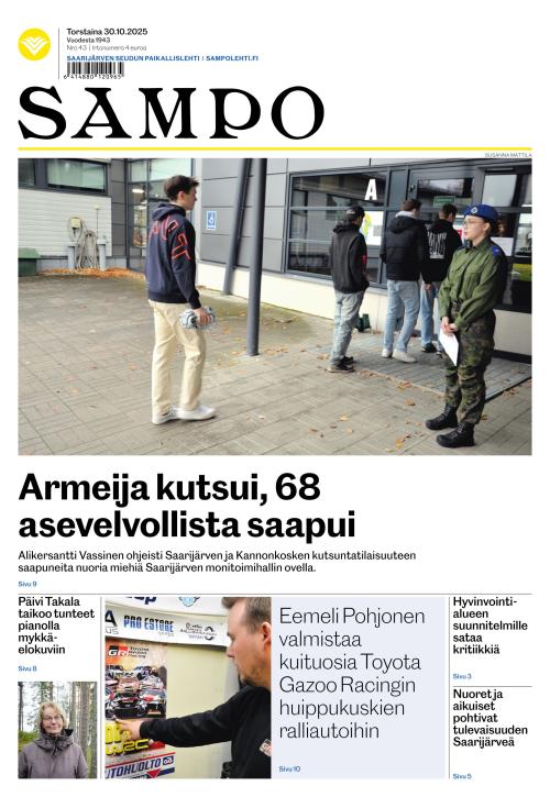 Sampo-lehti 30.10.2025