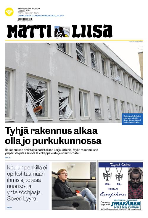 Matti ja Liisa 30.10.2025