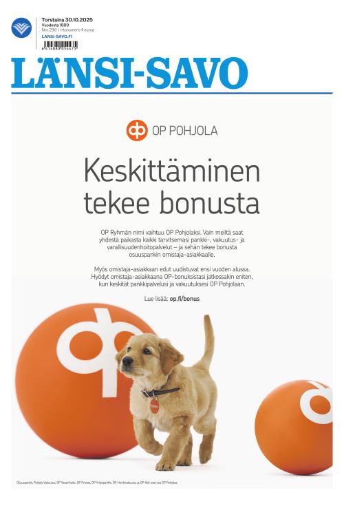 Länsi-Savo 30.10.2025