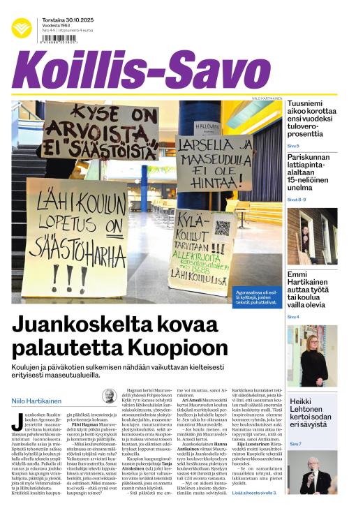 Koillis-Savo 30.10.2025
