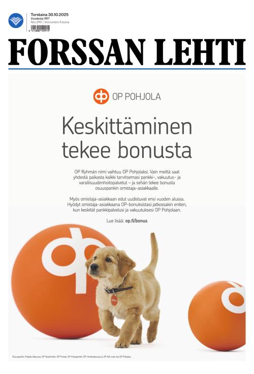 Forssan Lehti 30.10.2025