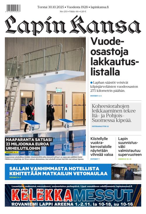 Lapin Kansa 30.10.2025