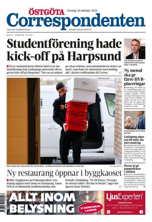 Östgöta Correspondenten 30.10.2025