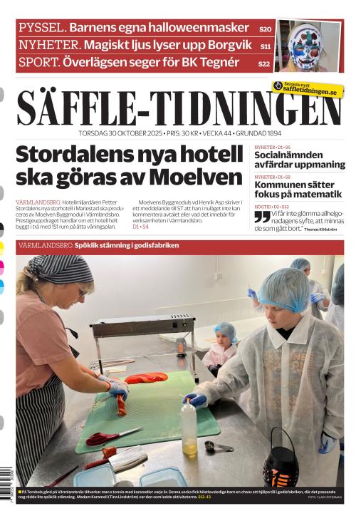 Säffle-Tidningen 30.10.2025