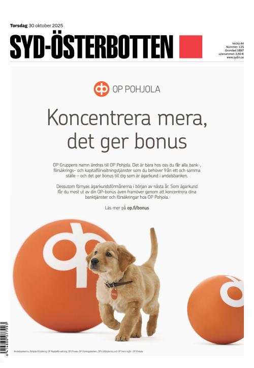 Syd-Österbotten 30.10.2025