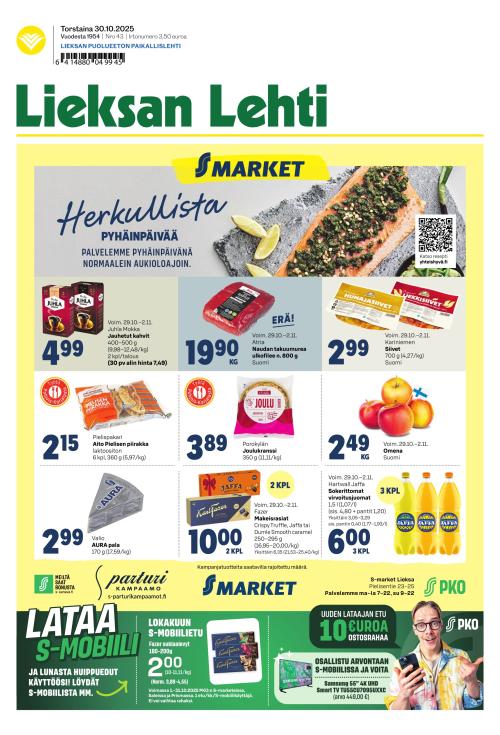 Lieksan Lehti 30.10.2025