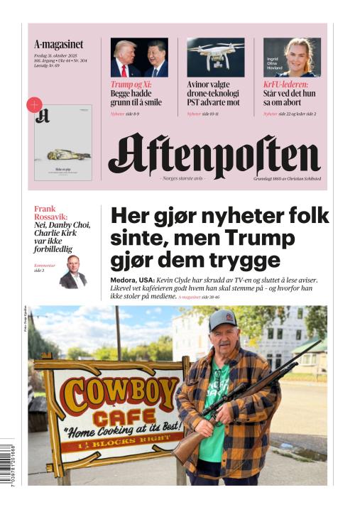 Aftenposten 31.10.2025