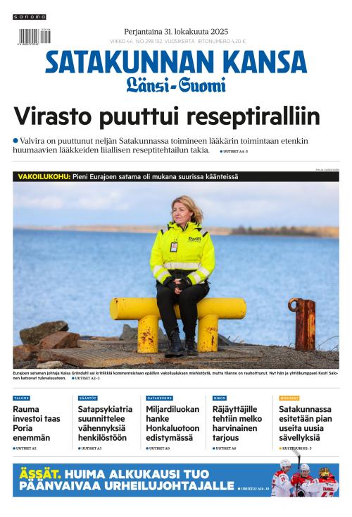 Satakunnan Kansa Länsi-Suomi 31.10.2025