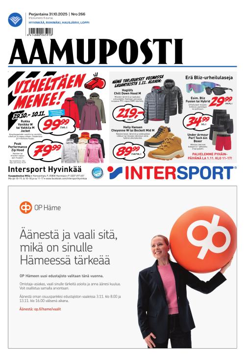Aamuposti 31.10.2025