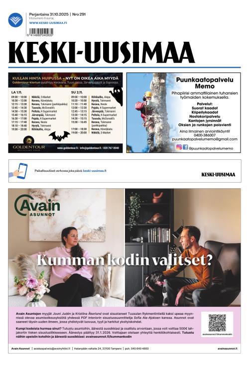 Keski-Uusimaa 31.10.2025