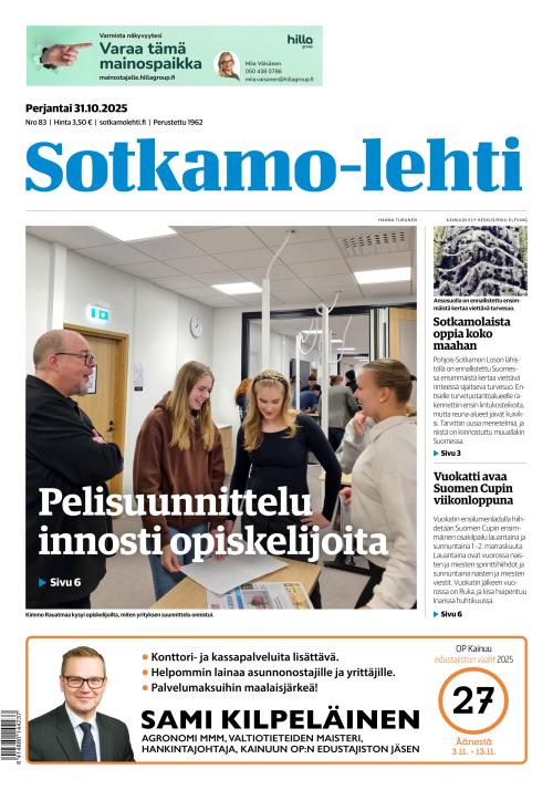 Sotkamo-lehti 31.10.2025