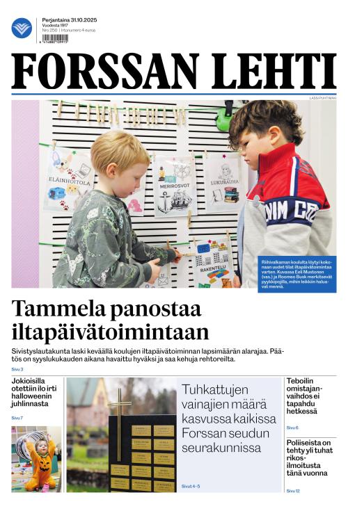 Forssan Lehti 31.10.2025