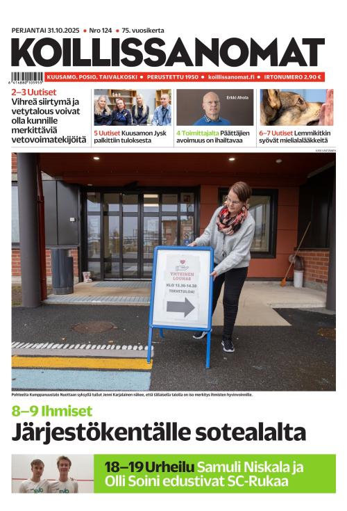 Koillissanomat 31.10.2025