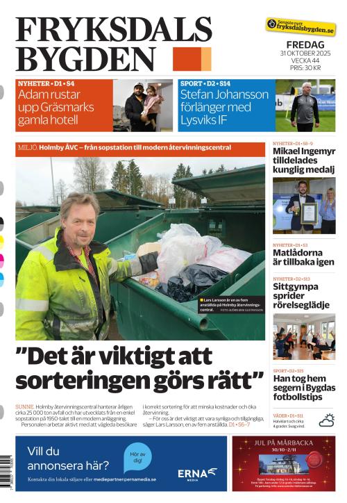 Fryksdals-Bygden 31.10.2025
