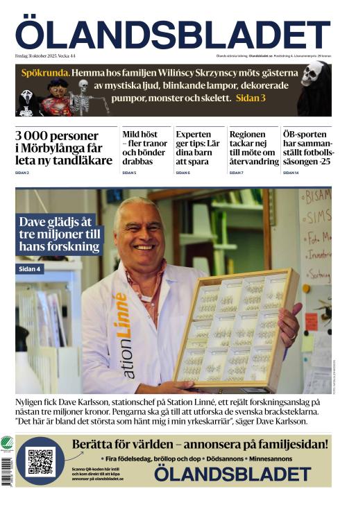 Ölandsbladet 31.10.2025