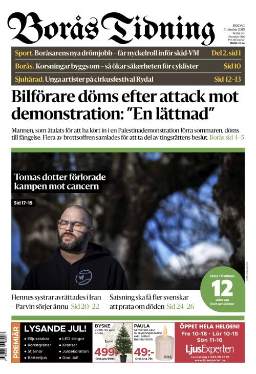 Borås Tidning 31.10.2025