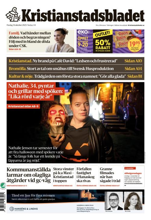 Kristianstadsbladet 31.10.2025