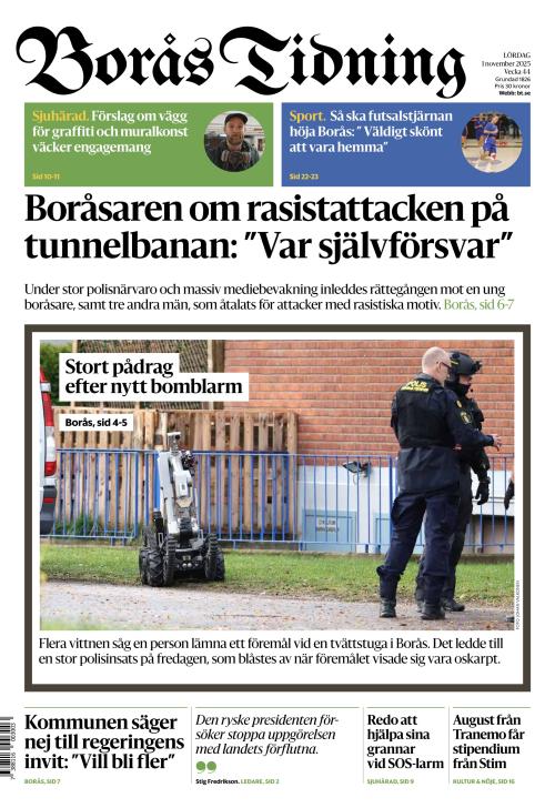 Borås Tidning 1.11.2025