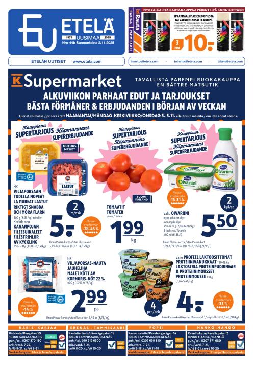 Etelä-Uusimaa 2.11.2025