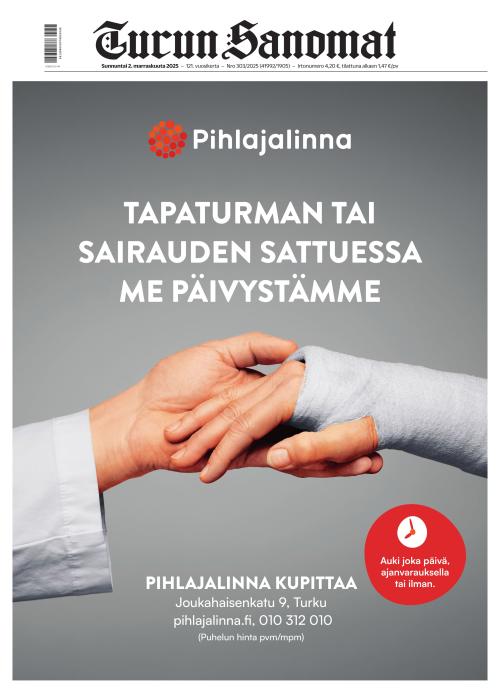 Turun Sanomat 2.11.2025