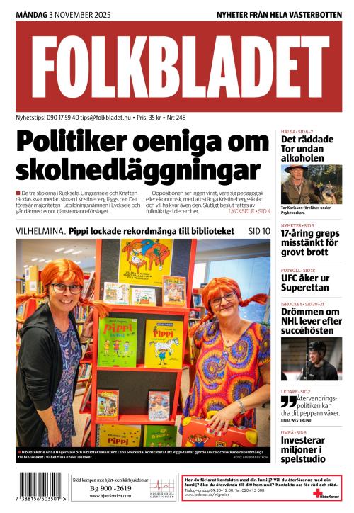 Folkbladet (Västerbotten) (SE) 3.11.2025