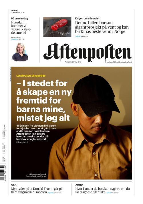 Aftenposten 3.11.2025
