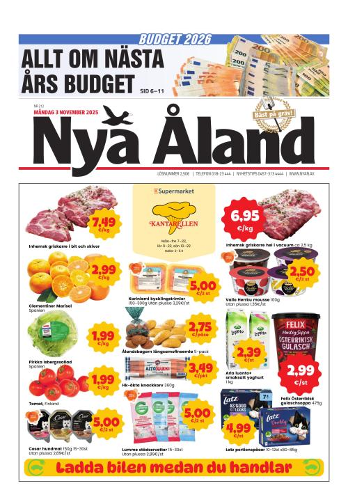 Nya Åland 3.11.2025