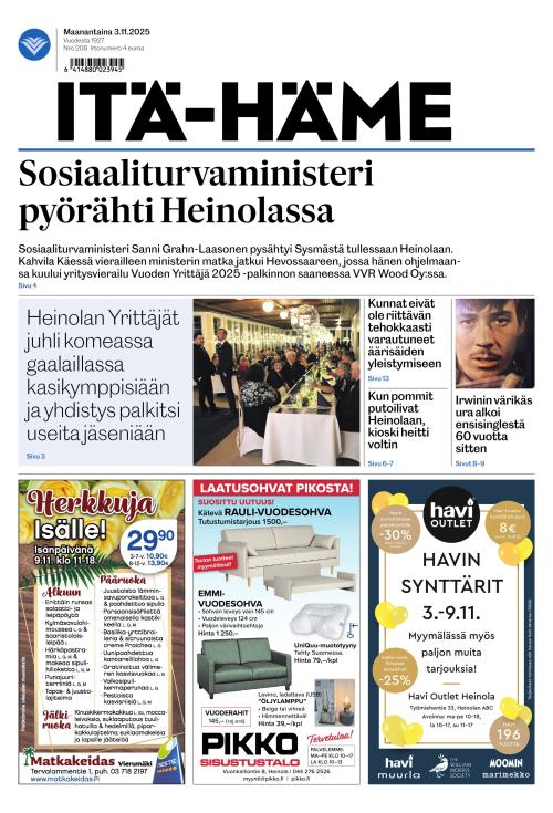 Itä-Häme 3.11.2025