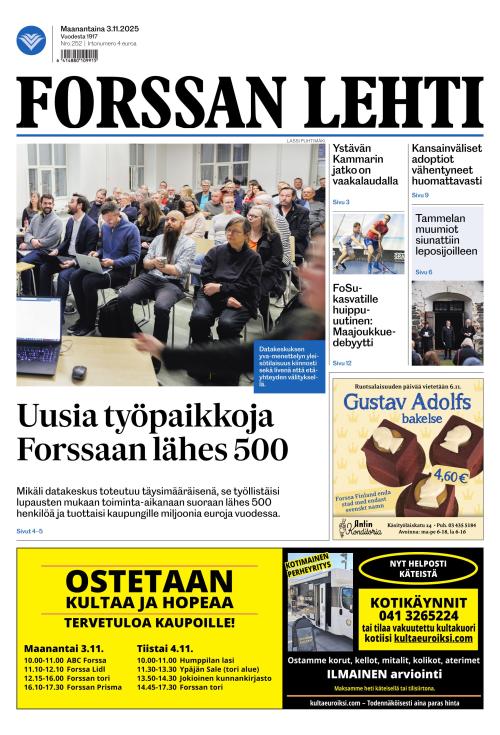 Forssan Lehti 3.11.2025