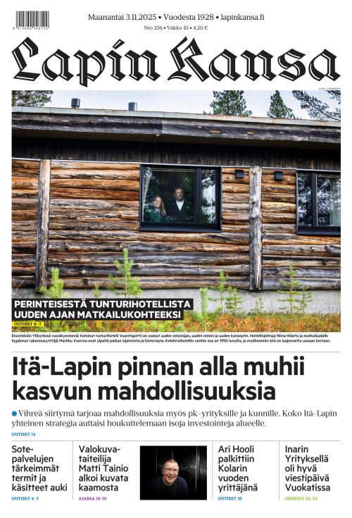 Lapin Kansa 3.11.2025